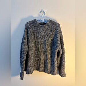 Everlane Charcoal Knit Pullover